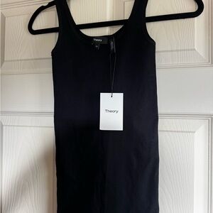 Theory Black Tubular Top